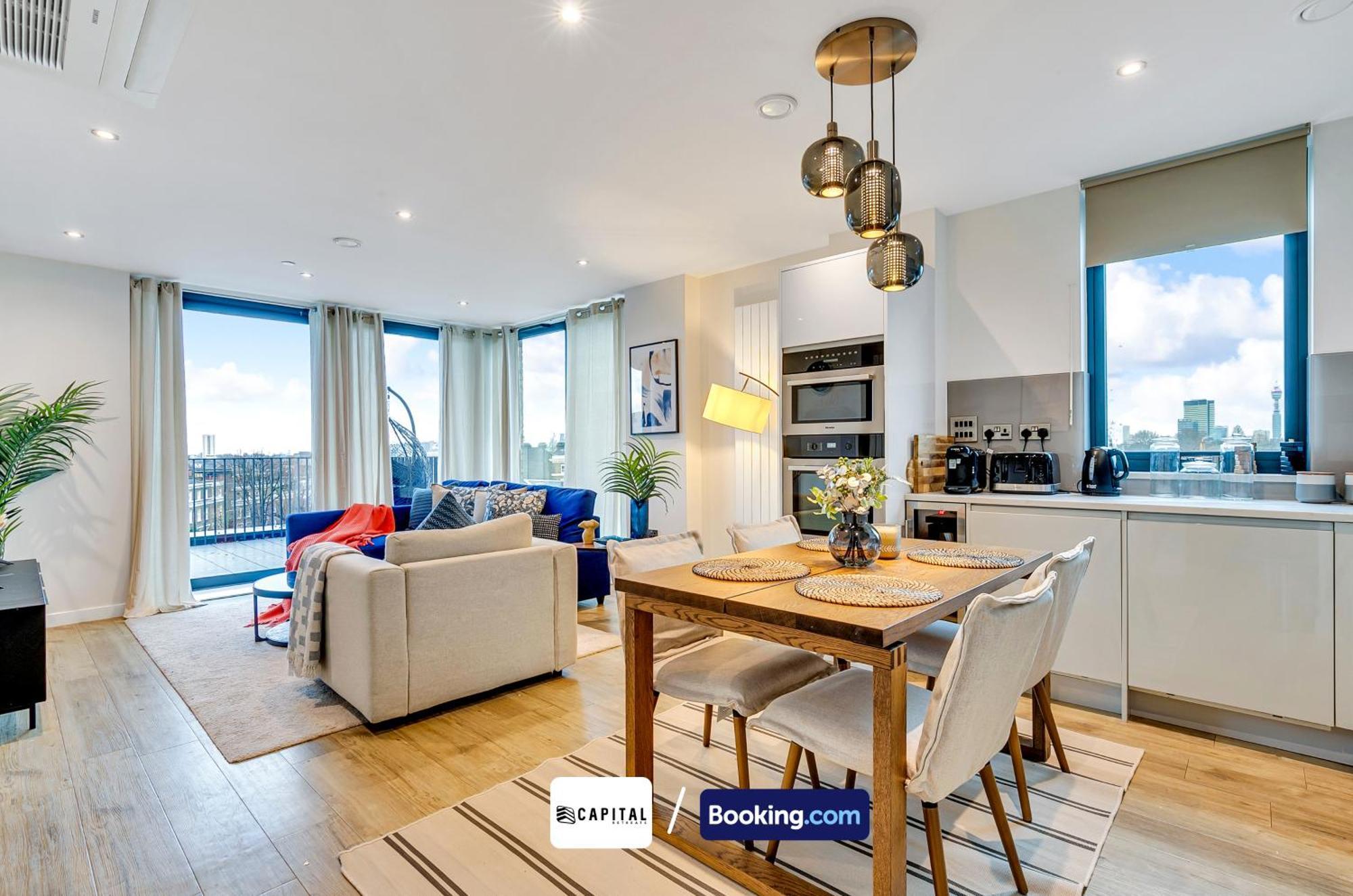 Cozy In Camden Town By Capital Retreats Short Lets & Serviced With Balcony, Free Wifi * Londra